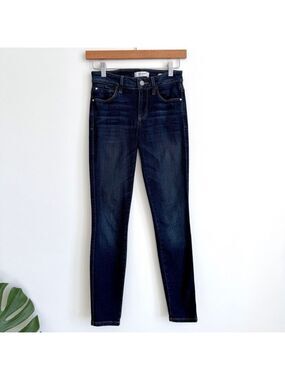 Guess Los Angeles Sexy Curve Dark Wash Womens Denim Jeans Size 24 Mid Rise